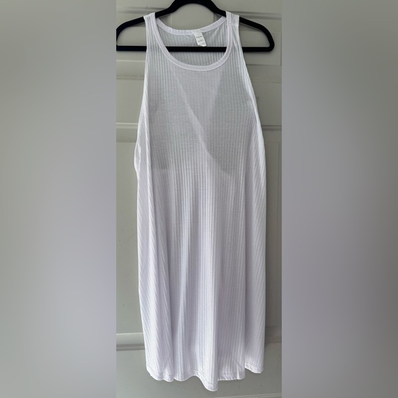 Freshman White Ribbed Top Dress Sz 3X - Picture 1 of 3